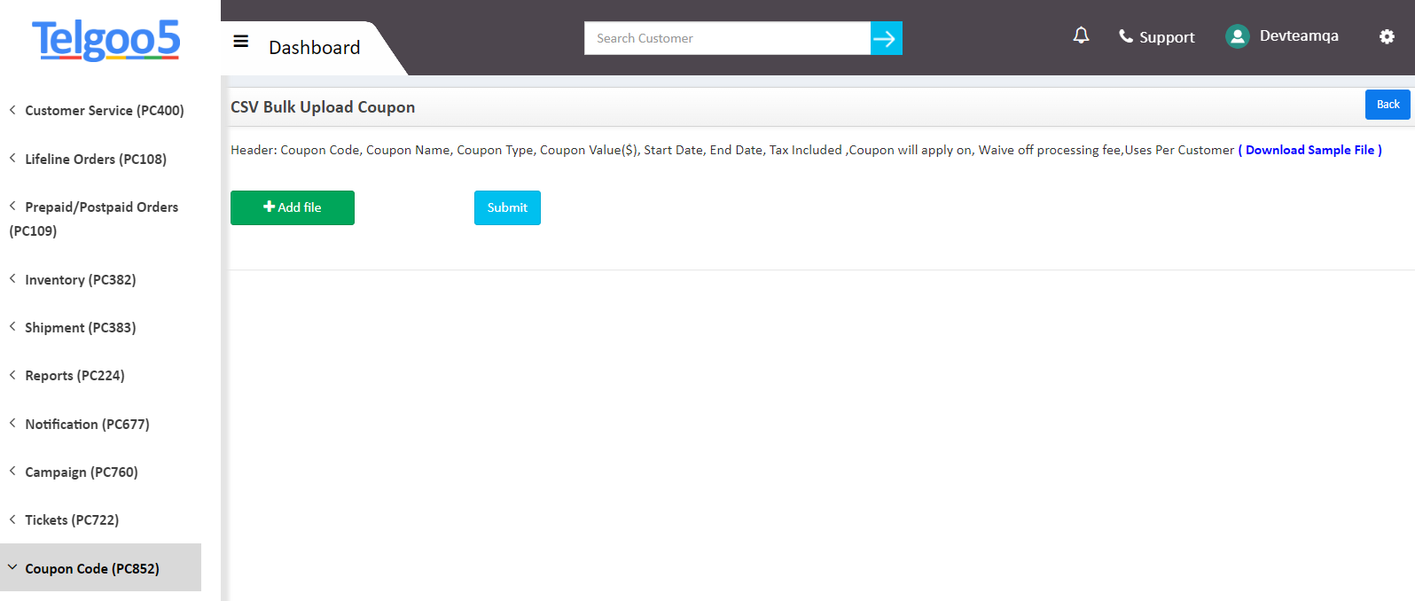 How to add multiple coupons in Telgoo5? – Telgoo5 Support